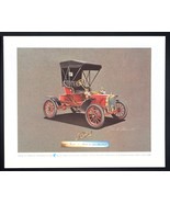 Vtg Bear Series Print Classic Autos Behr-Manning Troy NY 1906 Ford Runabout - $220.67 MXN