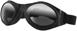 Bobster Eyewear Reflective Bugeye Goggles Black/Smoke Lens BA001R - £15.04 GBP