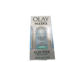 OLAY Masks Clay Stick Shine Control W/ Tea Tree Extract 1.7 Oz New In Box - £8.50 GBP