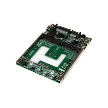 StarTech Dual mSATA SSD to 2.5 inch SATA Adapter with RAID and 7mm Open ... - $107.00