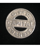 District Of Columbia D. of C. Capital Transit One Fare Transit Token - $11.88