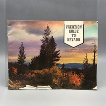 Vintage Vacation Guide To Nevada early 1960&#39;s jds2 - $19.79