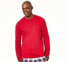 allbrand365 designer Mens Mix It Stewart Plaid Pajama Top Only,1-Piece, Large - £50.84 GBP