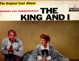 The King And I - Yul Brynner &amp; Gertrude Kawrence - LP Record - £3.90 GBP