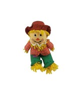 1996 Gibson Greetings Plush Scarecrow Nylon Doll Fall Halloween - $6.88