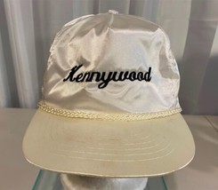 White Nylon Kennywood Ball Cap Pre-Owned Adjustable - £7.82 GBP