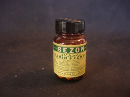 Vintage Advertising Display Bottle  Benzon Whole Vitamin B Complex Pill ... - $14.95