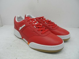 Ellesse Men&#39;s Piacentino 2.0 Casual Sneakers Red Leather Size 13M - £34.27 GBP