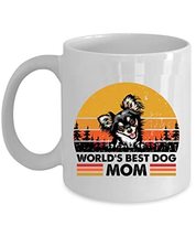 World&#39;s Best Chihuahua Dog Mom Coffee Mug 11oz Ceramic Gift For Dogs Lover, Funn - £13.41 GBP