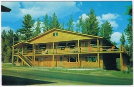 Postcard Blewetts Ranch-O-Tel Island Lake Park Rapids Minnesota - £3.91 GBP