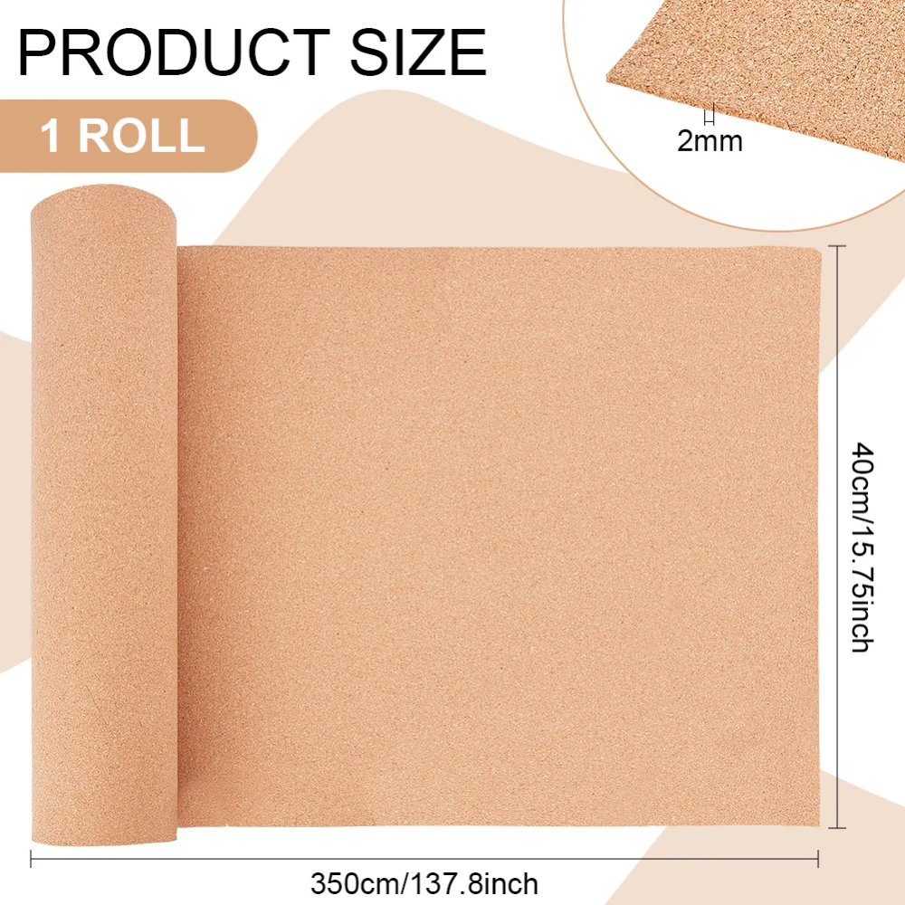 1 Roll 6m Cork Insulation for Coaster Wall Decoration Party and -AECH03-... - €24,70 EUR