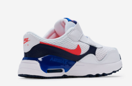 Toddler Nike Air Max Systm (Td) Shoes White / Blue / Crimson Sz 5.0TD - 10.0TD - £25.57 GBP