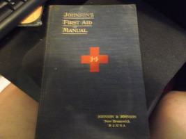 J&amp;J First Aid Book Illustrated from Johnson &amp; Johnson 1901 - $50.00
