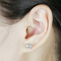 3 Ct Cushion Cut Diamond Earring Wedding Earring Gift Earring Engagement Earring - £60.26 GBP