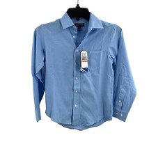 Nautica Kids Uniform Button Down Shirt Size 8 Blue - $15.45