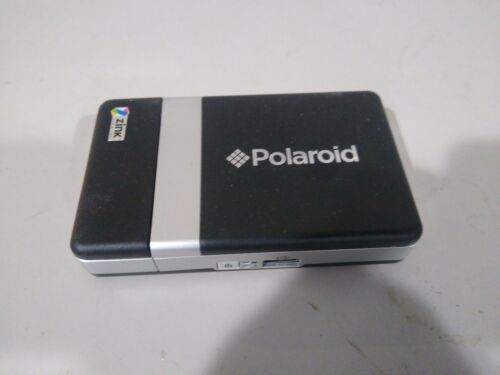 Polaroid PoGo Instant Thermal Printer Zink Zero Ink CZA-10011B BLACK No Cords - £12.33 GBP