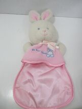 Prestige Bunny My Best Friend Pink Baby Security Blanket satin Lovey no ... - $7.34