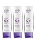 3 PACK DÉFENSE TOTAL BY L&#39;BEL  SUNSCREEN PROTECTION LOTION FOR FACE SPF ... - £46.40 GBP
