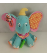 Disney Baby Dumbo Activity Toy Plush Stuffed Rattle Crinkle Teether Anim... - $147.71 MXN