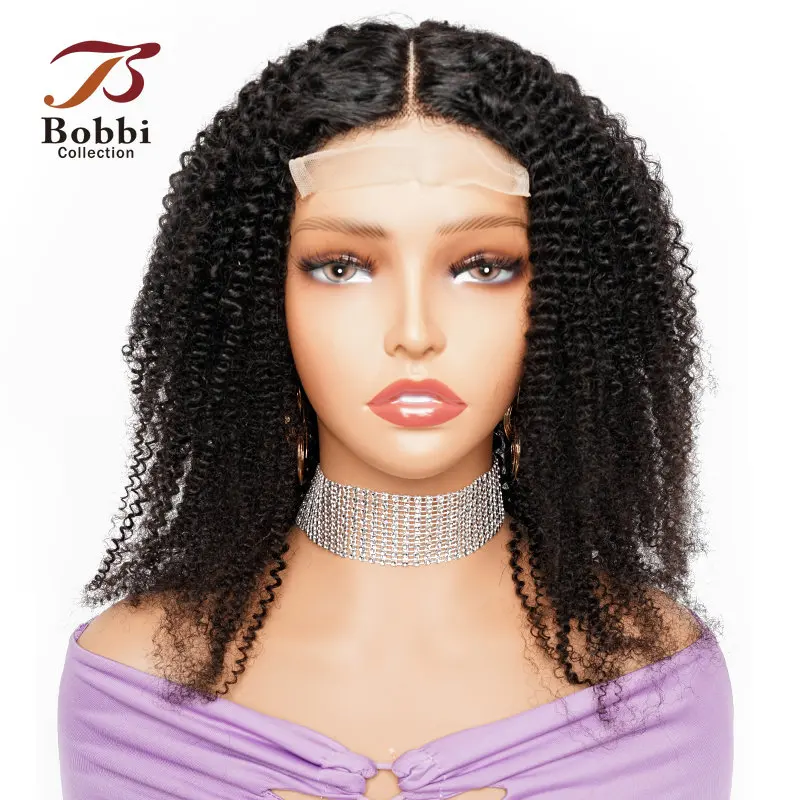 Afro Kinky Curly Lace Front Wig Human Hair Wigs For Women Glueless Ready Go - £43.47 GBP+