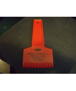 Advertising Ice Scraper from Norton Chevrolet Dealer Vintage Plastic - $15.00