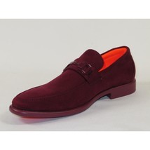 Men's TAYNO Shoes Soft Micro Suede Slip-on Loafer THE CAPRIO S Wine image 4