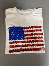 Youth American Flag Flower T-Shirt - $8.99