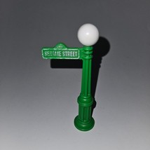 VTG Fisher Price Little People Green White Sesame Street Sign Lamp Light... - $11.83