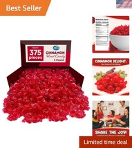 5-Pound Bulk Arcor Cinnamon Hard Candy - Approx. 375 Individually Wrappe... - $37.50