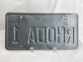 RHODA 1 Vintage Vanity License Plate Nebraska Personalized Auto Man-Cave... - £33.50 GBP