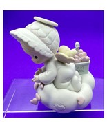 Precious Moments Sending You My Love Figurine  1987 Samuel J. Butcher 10... - $13.99