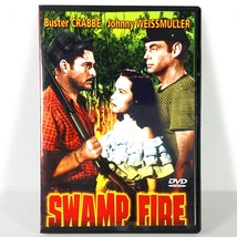 Swamp Fire (DVD, 1946, Full Screen, DVD-R)    Buster Crabbe   Johnny Weissmuller - $6.78