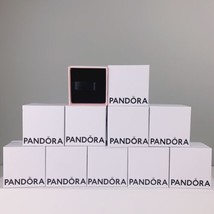 10pcs Wholesale Pandora New White Bead/Ring/Charm/Pendant Box 100% Authe... - $42.08