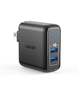 Anker Elite Dual Port 24W USB Travel Wall Charger PowerPort 2 with PowerIQ  - $23.99+