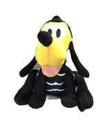 DISNEY PLUTO in Black &amp; White Skeleton Costume Plush Halloween Sound - $230.75 MXN