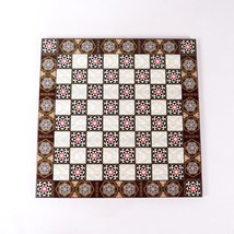 Ornate Decorative Wooden Chessboard Wood Chess Game Board Size 12&quot;x12&quot; - £10.52 GBP