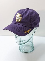 LSU Tigers Hat Top of the World Strapback Slouch Purple Gold Unstructured Cap - £14.24 GBP