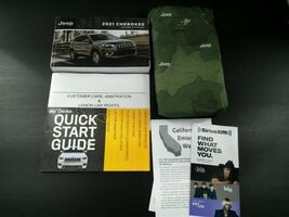 CHEROKEE  2021 Owners Manual 104645109Owner&#39;s Manual as Pictured - $33.65