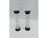 Lot Of (2) 30 Second Black Board Game Sand Timer - $26.72