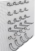Large Pegboard Accessories And Hooks For Tools, Power Drills, Art And Craft - £33.50 GBP
