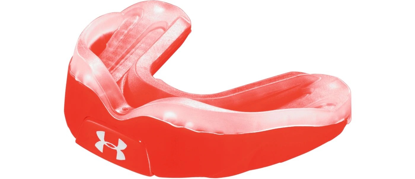 Primary image for Under Armour Adult ArmourShield Convertible Mouthguard mouthpiece Red with Strap