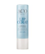 ACO Lip Cerat Lip Softening Balm with Vitamin E &amp; Faint Scent of Vanilla - £8.77 GBP