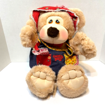 Vintage Marchon Toys 1985 Cuddlin Country Bears 18&quot; Plush Mary Louise Stuffed - £19.92 GBP