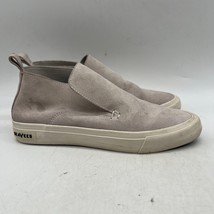 SeaVees Huntington Womens Gray Suede Pull On Mid Top Athletic Sneakers Size 8.5 - £19.43 GBP