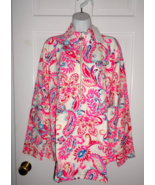NWT LILLY PULITZER COCONUT FLITTING ABOUT SKIPPER POPOVER UPH 50+ XXL - $99.74