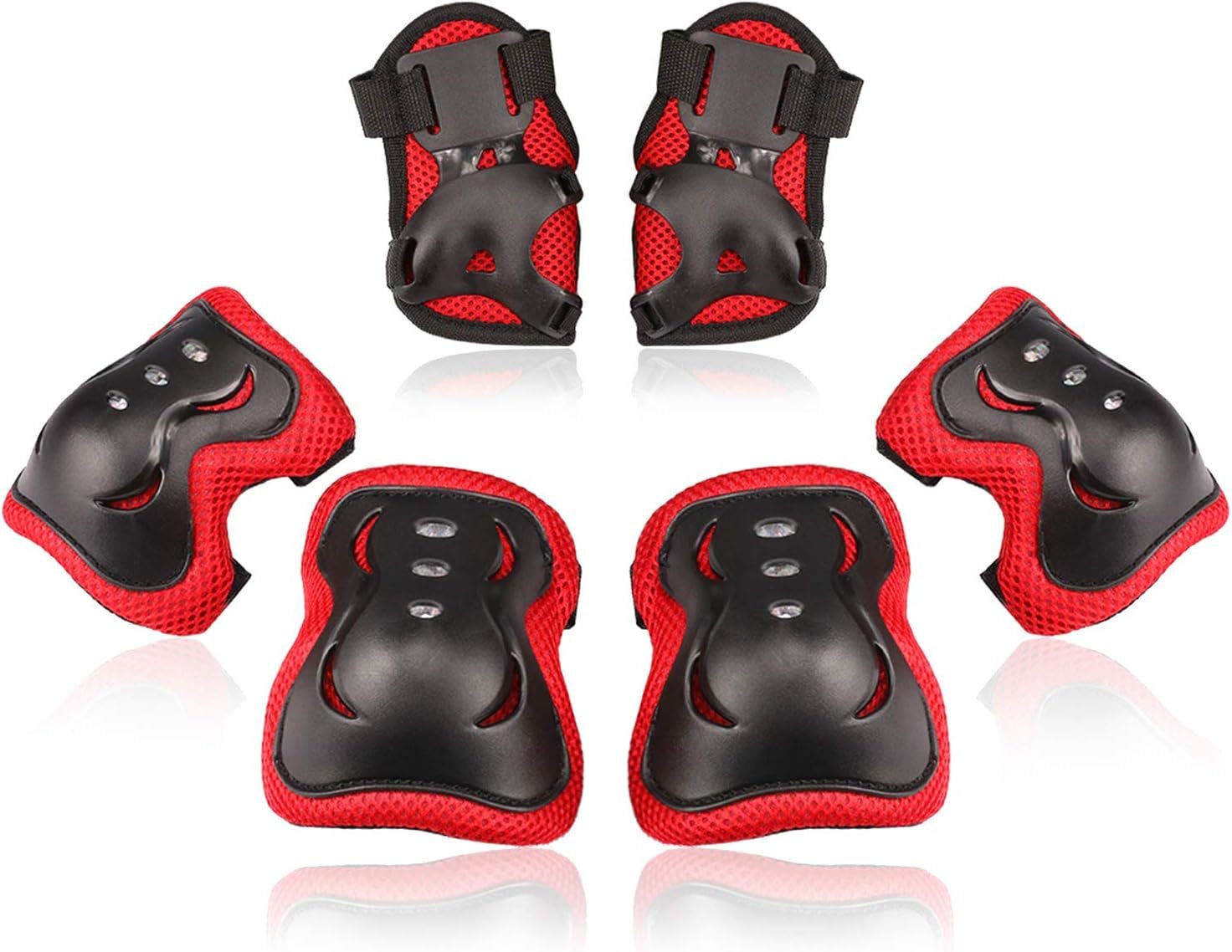 Bosoner Knee Pad Elbow Pads Guards Protective Equipment Set For Roller S... - $39.97