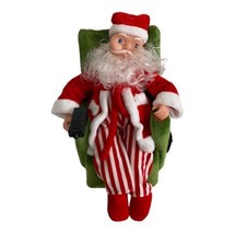 Mr Christmas 11&quot; Animated  Reclining Santa Claus Motion Activated-snores Moves - £61.01 GBP
