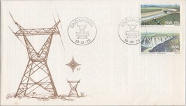 ZAYIX South West Africa 396-397 FDC Electric Supply Dam Canal 081422SM14 - £2.39 GBP