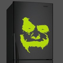( 19&quot; x 24&quot; ) Glowing Vinyl Wall Decal Scary Joker Face &quot;Why So Serious?&quot; / Glow - £30.09 GBP