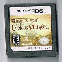 Nintendo DS Professor Layton And The Curious Village video Game Cart Only - $19.31